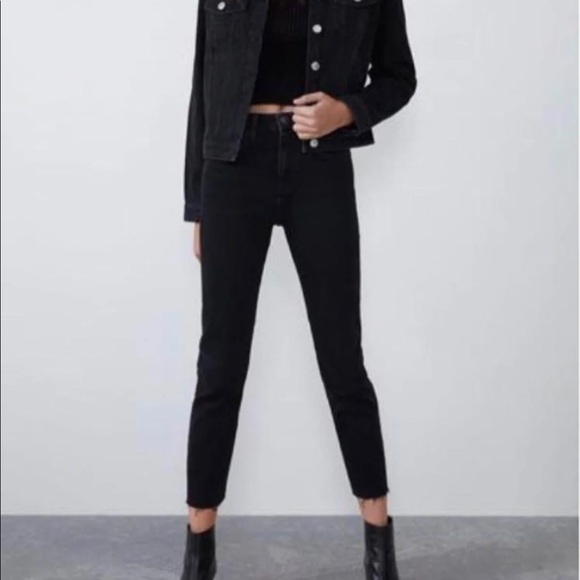 ZARA High Rise Skinny Jeans - 2 - Picture 1 of 8